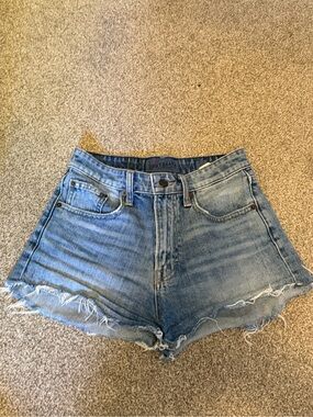 Lucky Brand Light Blue High Waist Denim Shorts